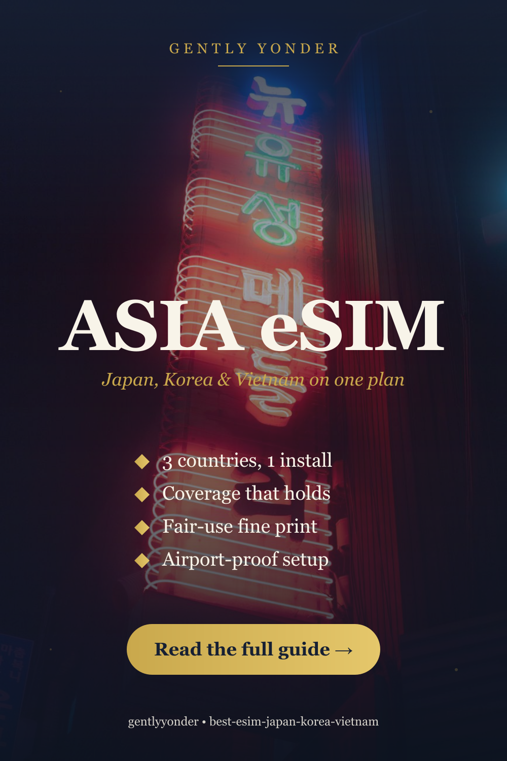 Best eSIM for Japan, Korea & Vietnam