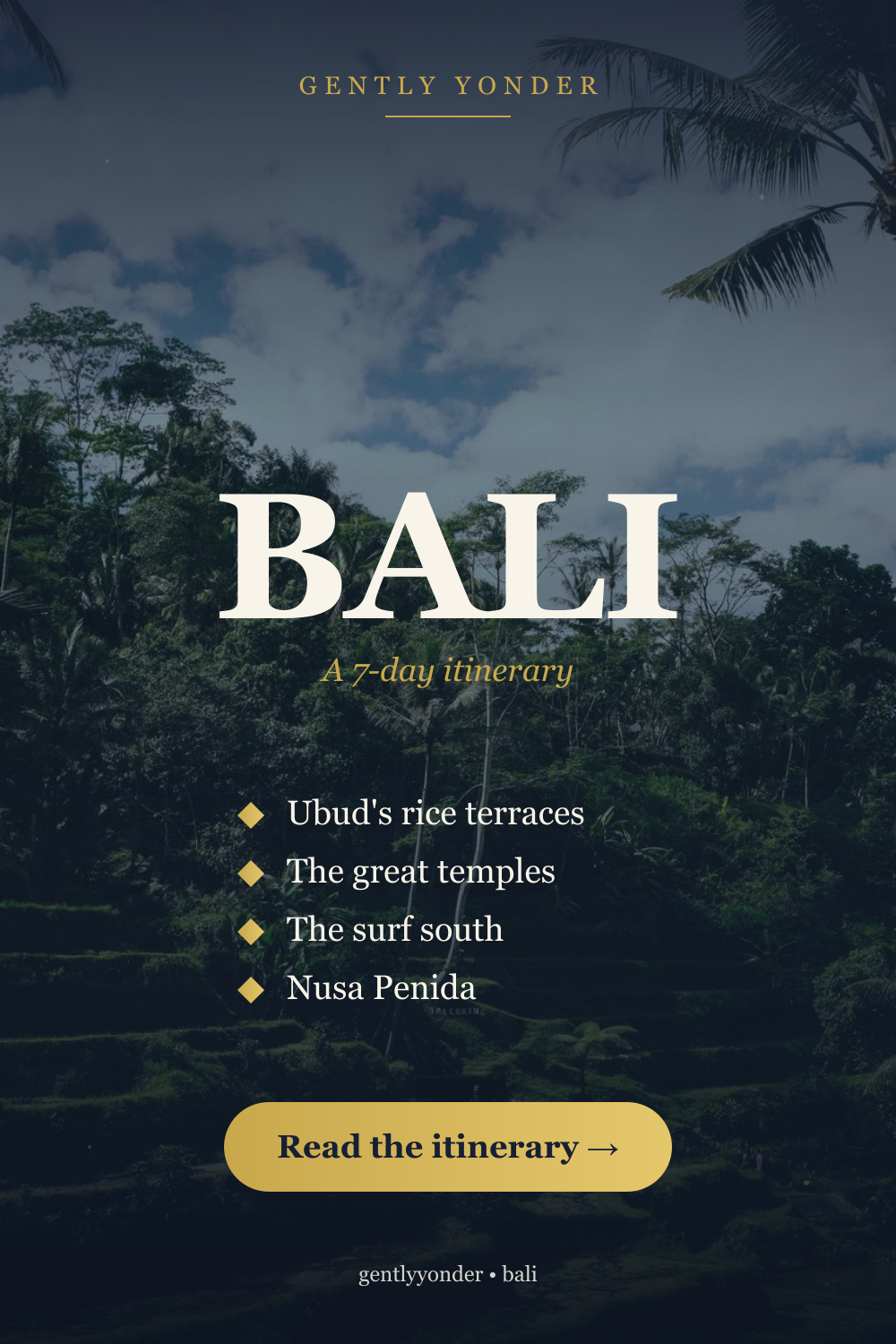 Bali: A 7-Day Itinerary