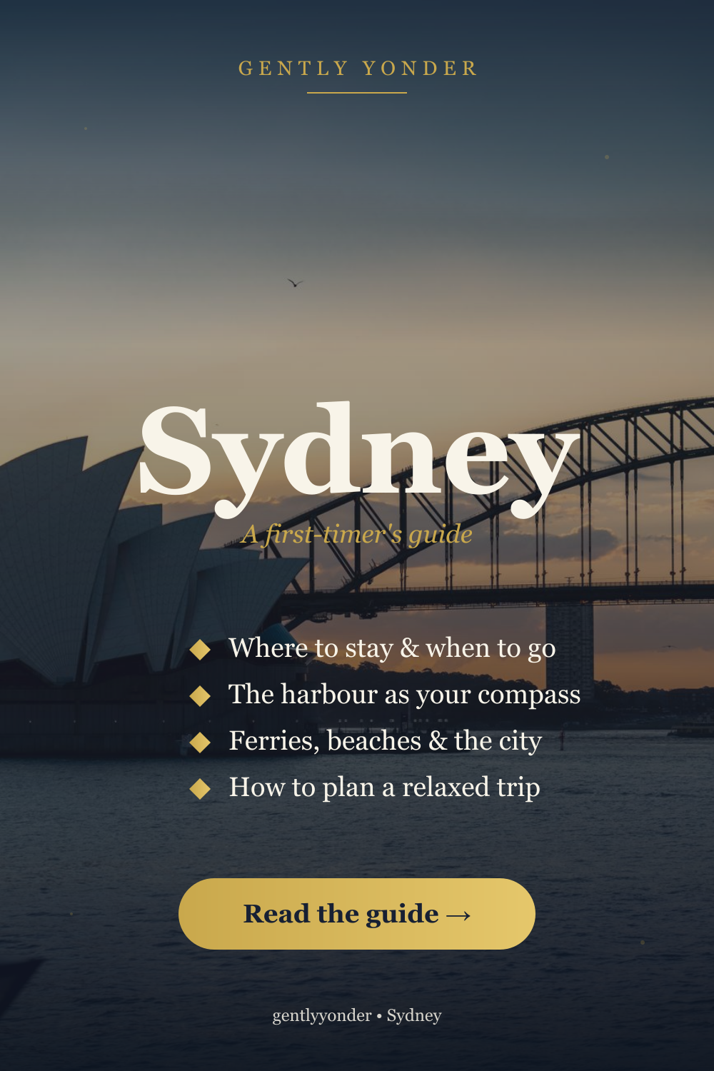 Sydney: A First-Timer's Guide