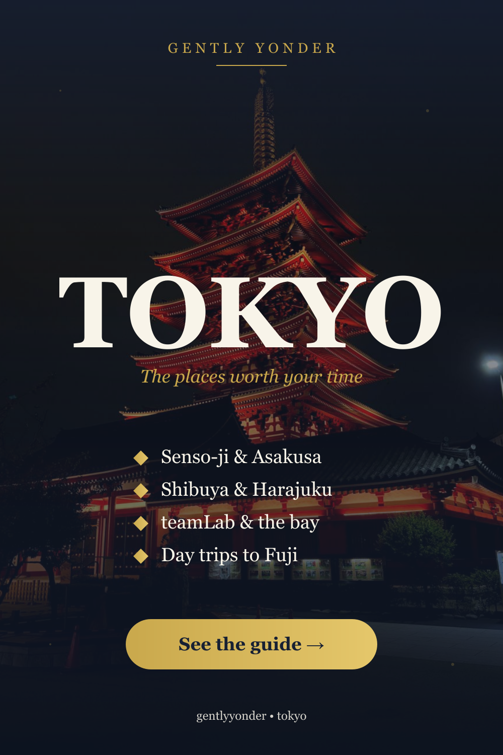 Tokyo: The Places Worth Your Time